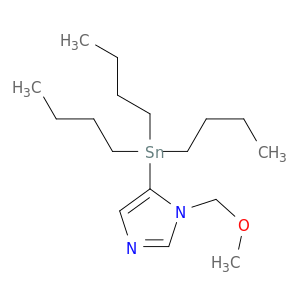 1H-Imidazole, 1-(methoxymethyl)-5-(tributylstannyl)-