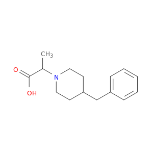 2-(4-Benzylpiperidin-1-yl)propanoic Acid