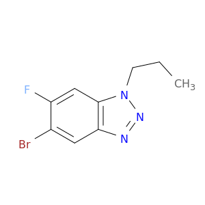 5-Bromo-6-fluoro-1-propylbenzotriazole
