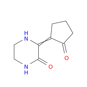 2-Piperazinone,3-(2-oxocyclopentylidene)-