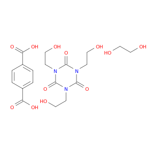 1,4-苯二羧酸,聚合物,1,2-乙二醇和1,3,5-三(2-羟基乙基)-1,3,5-三嗪-2,4,6(1h,3h,5h)-图案