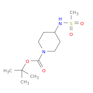 4-甲磺酰氨基哌啶-1-羧酸叔丁基酯