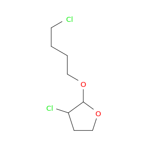 Furan, 3-chloro-2-(4-chlorobutoxy)tetrahydro-