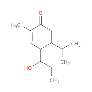2-Cyclohexen-1-one, 4-(1-hydroxypropyl)-2-methyl-5-(1-methylethenyl)-