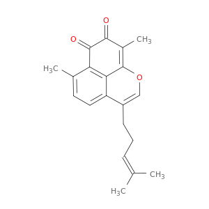 NAPHTHO(1,8-bc)PYRAN-7,8-DIONE, 6,9-DIMETHYL-3-(4-METHYL-3-PENTENYL)-