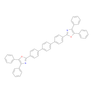 Oxazole, 2,2'-[1,1':4',1''-terphenyl]-4,4''-diylbis[4,5-diphenyl-