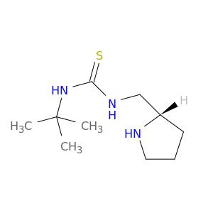 Thiourea, N-(1,1-dimethylethyl)-N'-[(2S)-2-pyrrolidinylmethyl]-