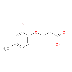 3-(2-Bromo-4-methylphenoxy)propanoic Acid