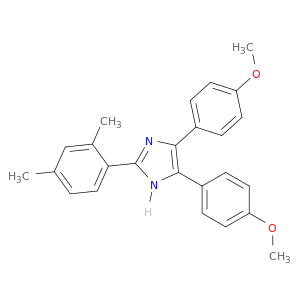 1H-Imidazole,2-(2,4-dimethylphenyl)-4,5-bis(4-methoxyphenyl)-
