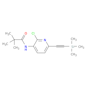 N-（2-氯-6-（（三甲硅基）乙炔基）吡啶-3-基）新戊酰胺