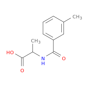 2-[(3-methylphenyl)formamido]propanoic acid