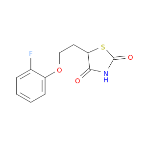 2,4-Thiazolidinedione, 5-[2-(2-fluorophenoxy)ethyl]-