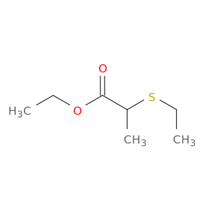 Propanoic acid, 2-(ethylthio)-, ethyl ester