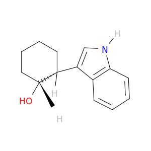 Cyclohexanol, 2-(1H-indol-3-yl)-, cis-