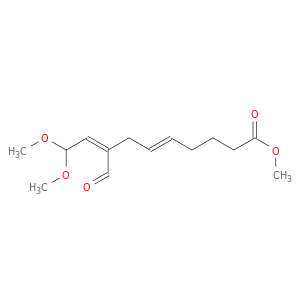 5,8-Decadienoic acid, 8-formyl-10,10-dimethoxy-, methyl ester, (E,Z)-