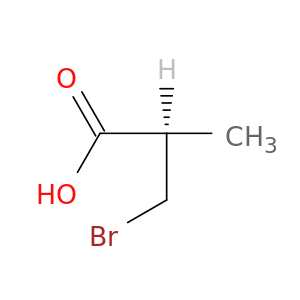 Propanoic acid, 3-bromo-2-methyl-, (R)-