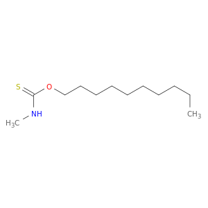 Carbamothioic acid, methyl-, O-decyl ester