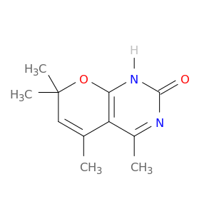 2H-Pyrano[2,3-d]pyrimidin-2-one, 1,7-dihydro-4,5,7,7-tetramethyl-