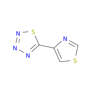 1,2,3,4-Thiatriazole, 5-(4-thiazolyl)-
