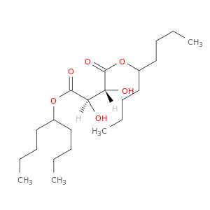 Butanedioic acid, 2,3-dihydroxy- (2R,3R)-, bis(1-butylpentyl) ester