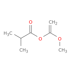 Propanoic acid, 2-methyl-, 1-methoxyethenyl ester