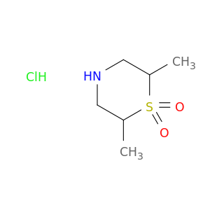 2,6-dimethyl-1lambda6-thiomorpholine-1,1-dione hydrochloride