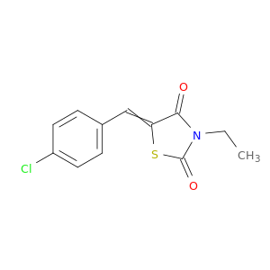 2,4-Thiazolidinedione, 5-[(4-chlorophenyl)methylene]-3-ethyl-
