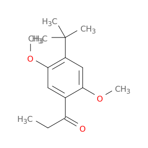1-Propanone, 1-[4-(1,1-dimethylethyl)-2,5-dimethoxyphenyl]-