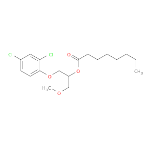 Octanoic acid, 2-(2,4-dichlorophenoxy)-1-(methoxymethyl)ethyl ester