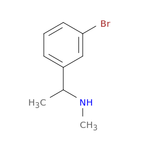 1-(3-溴苯基)-N-甲基乙胺盐酸盐