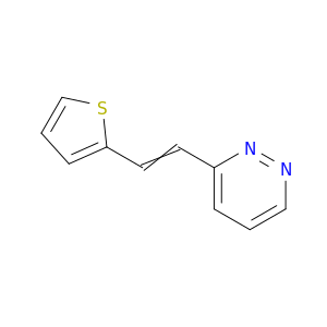 Pyridazine, 3-[2-(2-thienyl)ethenyl]-
