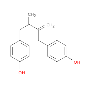 4,4'-[2,3-双(亚甲基)-1,4-丁烷]双[苯酚]