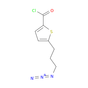 2-Thiophenecarbonyl chloride, 5-(3-azidopropyl)-