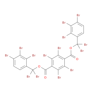 1,4-BIS[(2,3,4,5,6-五溴苯基)甲基]2,3,5,6-四溴氟-1,4-苯并二羧酸盐