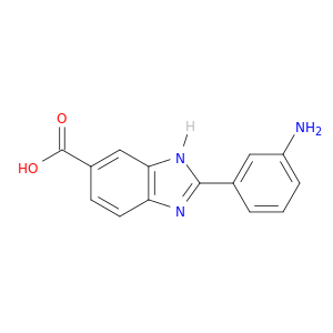 1H-Benzimidazole-6-carboxylicacid, 2-(3-aminophenyl)-