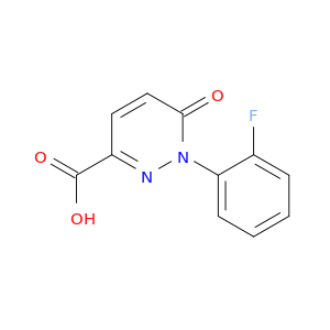 1-(2-Fluorophenyl)-6-oxo-1,6-dihydropyridazine-3-carboxylic Acid