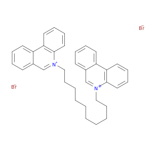 Phenanthridinium, 5,5'-(1,10-decanediyl)bis-, dibromide