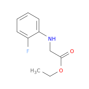 Ethyl 2-[(2-fluorophenyl)amino]acetate