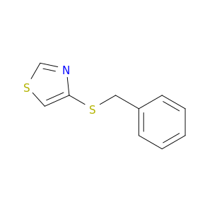 Thiazole, 4-[(phenylmethyl)thio]-