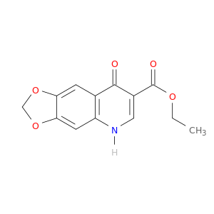 1,3-Dioxolo[4,5-g]quinoline-7-carboxylicacid, 5,8-dihydro-8-oxo-, ethyl ester