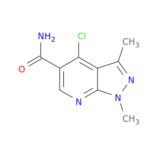 4-氯-1,3-二甲基-1H-吡唑[3,4-B]吡啶-5-甲酰胺