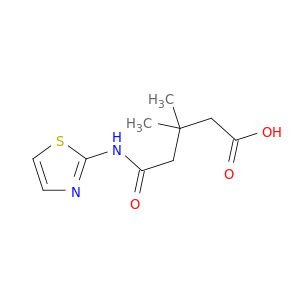 Pentanoic acid,3,3-dimethyl-5-oxo-5-(2-thiazolylamino)-