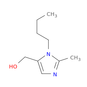 1H-Imidazole-5-methanol, 1-butyl-2-methyl-