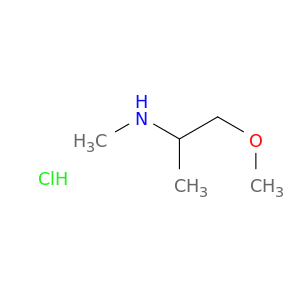 (1-METHOXYPROPAN-2-YL)(METHYL)AMINE HYDROCHLORIDE