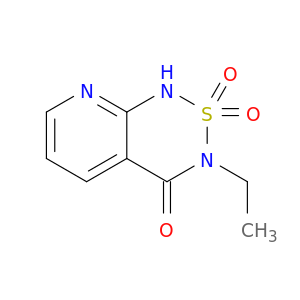 1H-Pyrido[2,3-c][1,2,6]thiadiazin-4(3H)-one, 3-ethyl-, 2,2-dioxide