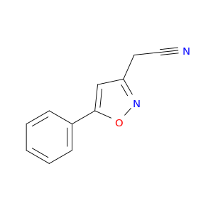 3-Isoxazoleacetonitrile, 5-phenyl-
