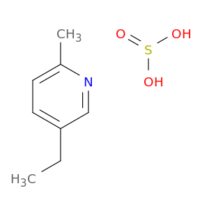 Pyridine, 5-ethyl-2-methyl-, sulfite (1:1)