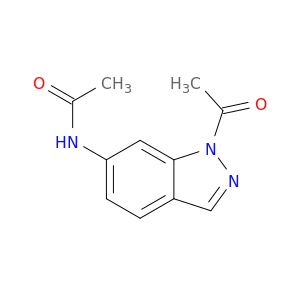 Acetamide, N-(1-acetyl-1H-indazol-6-yl)-