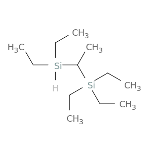 Silane, [1-(diethylsilyl)ethyl]triethyl-