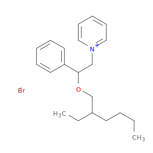 1-{2-[(2-ethylhexyl)oxy]-2-phenylethyl}pyridinium bromide
